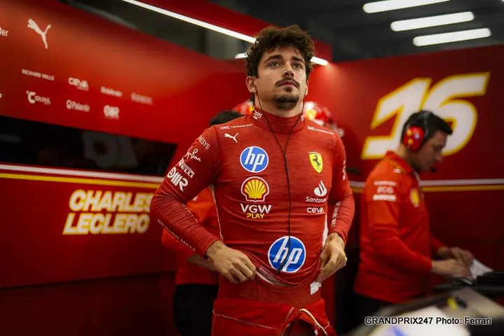 LECLERC Charles (mco), Scuderia Ferrari SF-24, portrait during the Formula 1 Rolex Belgian Grand Prix 2024, 14th round of the 2024 Formula One World Championship from July 26 to 28, 2024 on the Circuit de Spa-Francorchamps, in Stavelot, Belgium - Photo Antonin Vincent / DPPI