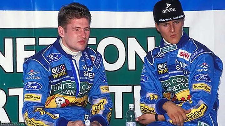1994 benetton f1 team schumacher verstappen