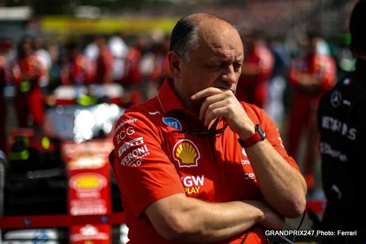 VASSEUR Frédéric (fra), Team Principal &amp; General Manager of the Scuderia Ferrari, portrait during the Formula 1 Hungarian Grand Prix 2024, 13th round of the 2024 Formula One World Championship from July 19 to 21, 2024 on the Hungaroring, in Mogyorod, Hungary - Photo Xavi Bonilla / DPPI