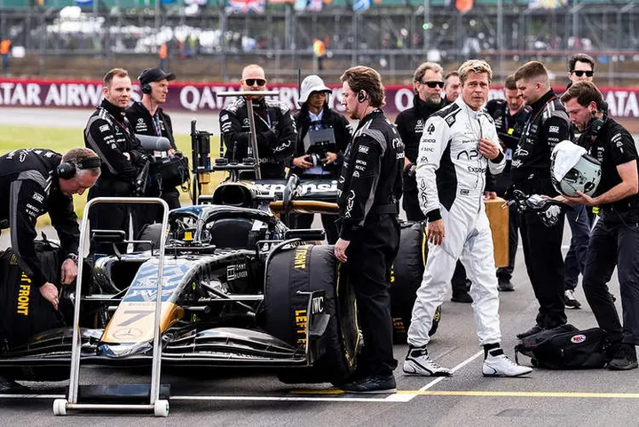 brad pitt f1 movie