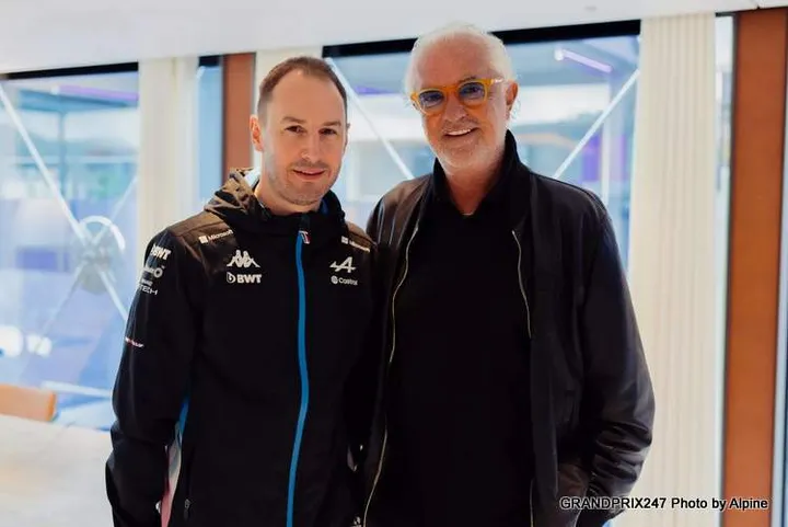 briatore oakes alpine 2024