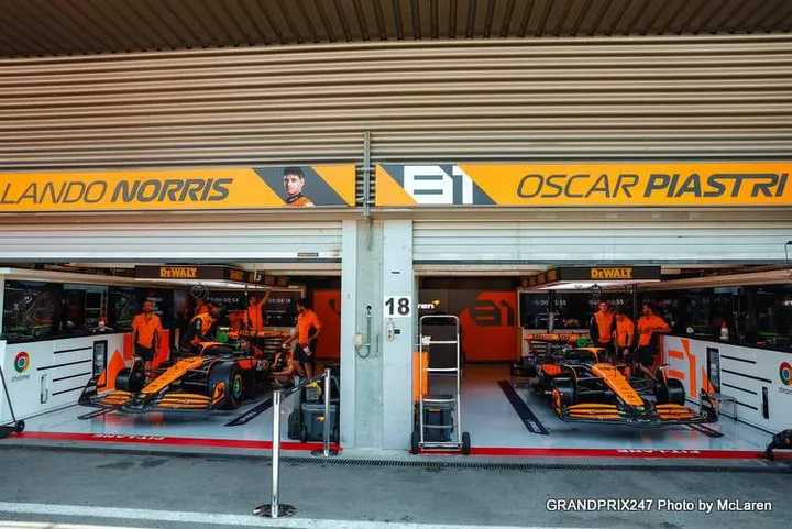 mclaren pits spa 2024