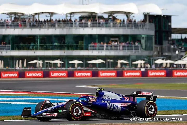 tsunoda silverstone 2024