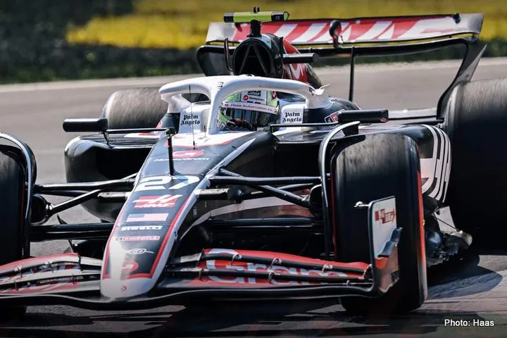 haas f1 team monza fp2