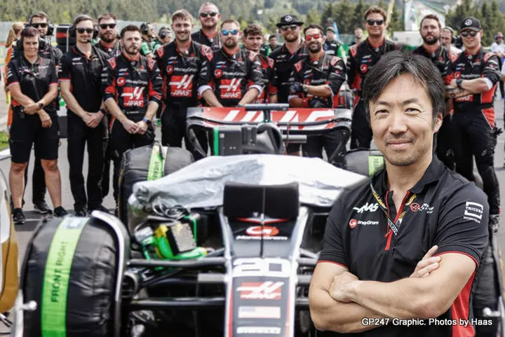 haas komatsu f1