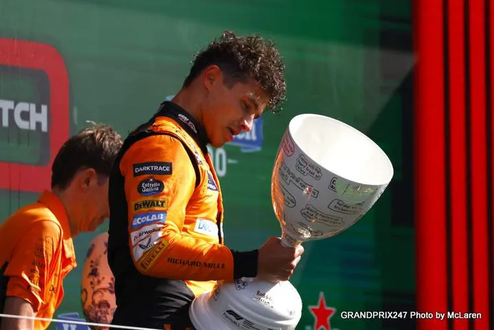 Norris: Pretty stupid to think of F1 Title at the minute