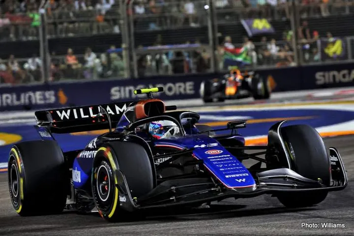 colapinto f1 williams rookie singapore