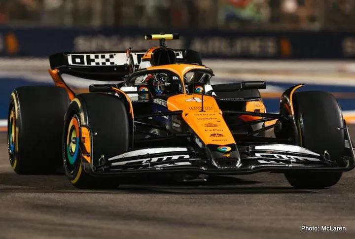 norris singapore gp winner f1