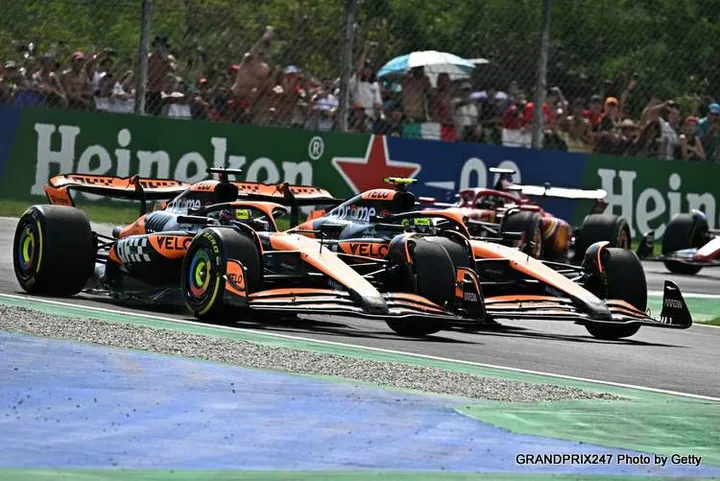 Norris: Piastri got way too close for comfort