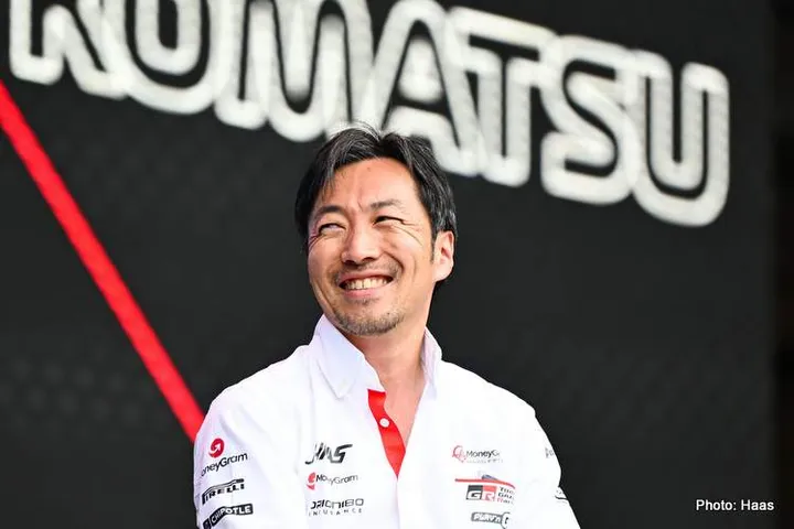 komatsu haas f1 team