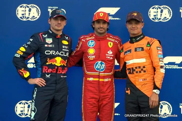 sainz verstappen norris mexico 2024