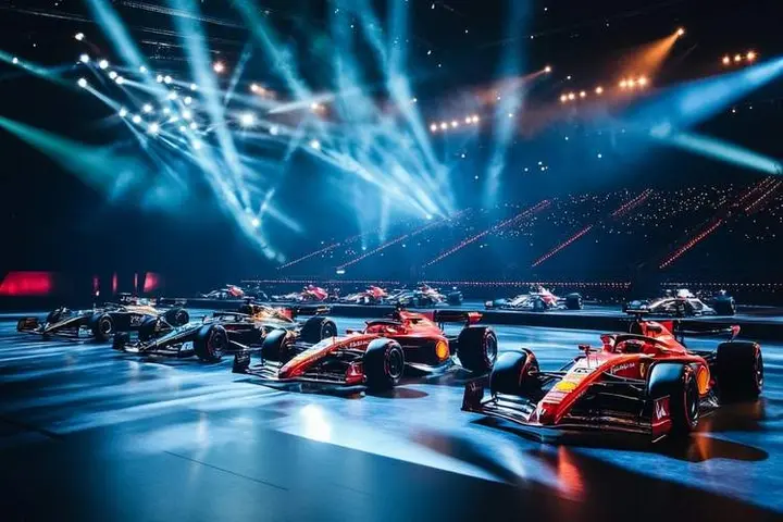 2025 F1 car launch at the O25