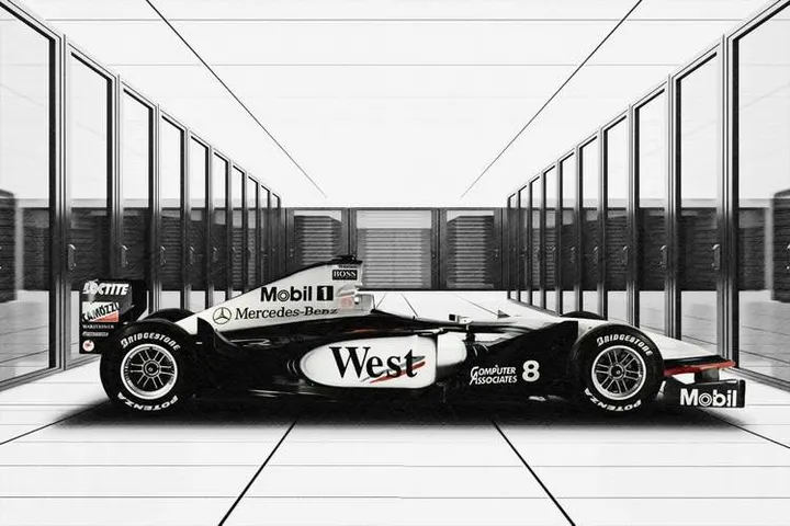 The McLaren MP4-13 was a F1 racing car that the McLaren Formula One team used during the 1998 F1 season designed by Adrian Neweyand Neil Oatley. Driven by Mika Häkkinen and David Coulthard, the car proved to be the dominant car of the season, winning nine of the 16 races and taking Häkkinen to his first Drivers' Championship while securing McLaren's first constructor's title since 1991.