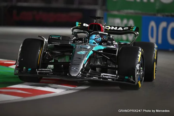Las Vegas Grand Prix FP3: Russell tops, Mercedes pace genuine