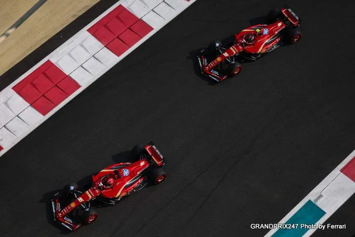 charles arthur leclerc abu dhabi 2024