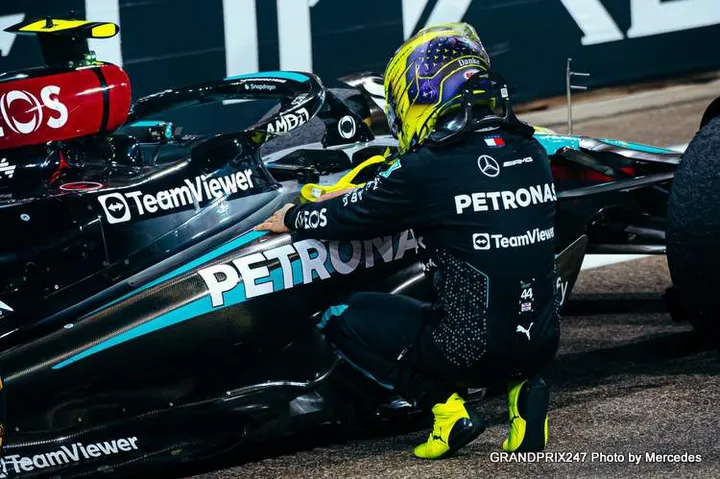 Hamilton's Mercedes career in numbers