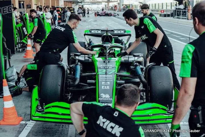 hulkenberg sauber abu dhabi 2024