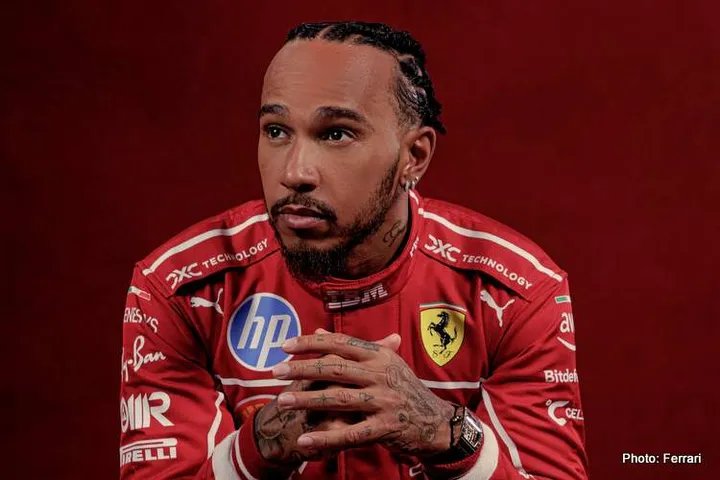 lewis hamilton angeal cullen ferrari f1