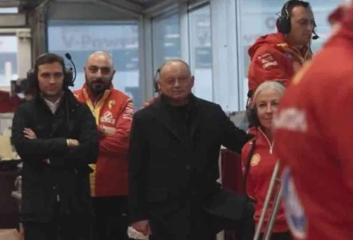 Lewis Hamilton Day: Angela Cullen and Piero Ferrari spotted ... | Motors-Addict