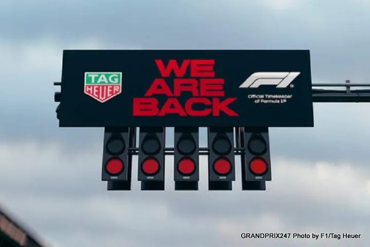 TAG Heuer returns to Formula 1 from 2025 as Official Timekeeper