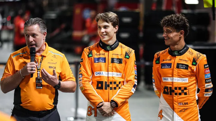 Zak Brown 'McLaren teammate Piastri is the 'enemy' within for Norris