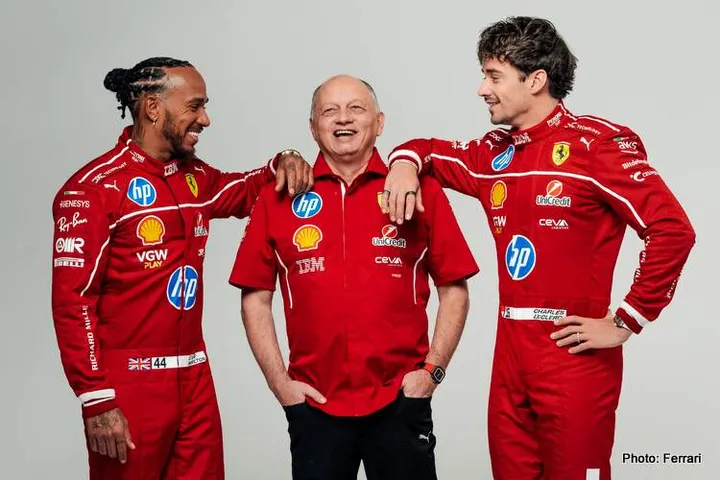 hamilton vasseur leclerc ferrari f1 2025 montoya predictions