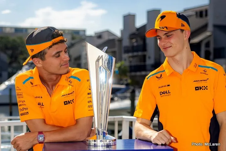 lando norris oscar piastri mclaren austrian gp preview