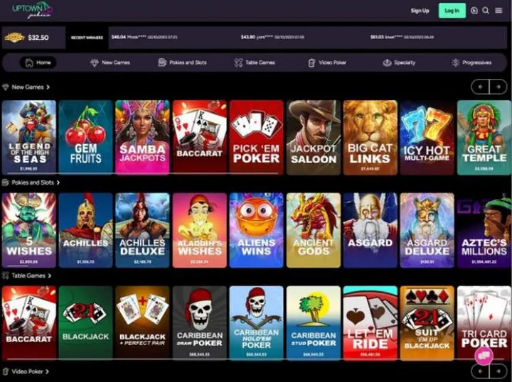 Manage Your Bankroll at Uptown Pokies
