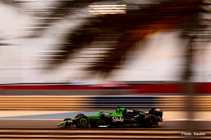 sauber bahrain f1 testing