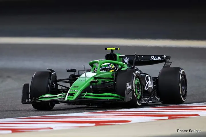 SAUBER F1 TESTING BAHRAIN