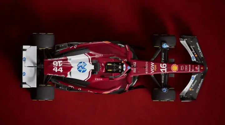 Ferrari sf-25 studio shots sf24