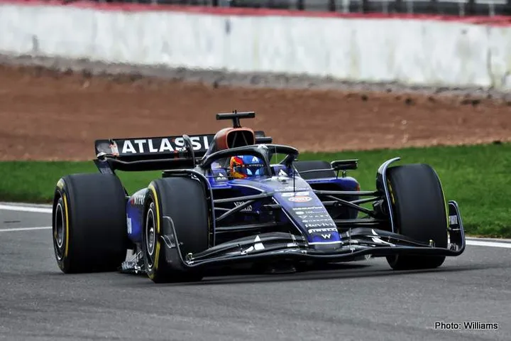 Carlos Sainz (ESP) Williams Racing FW46. Formula One World Championship, Atlassian Williams Racing FW47 Launch, Silverstone, England, Friday 14th February 2025.