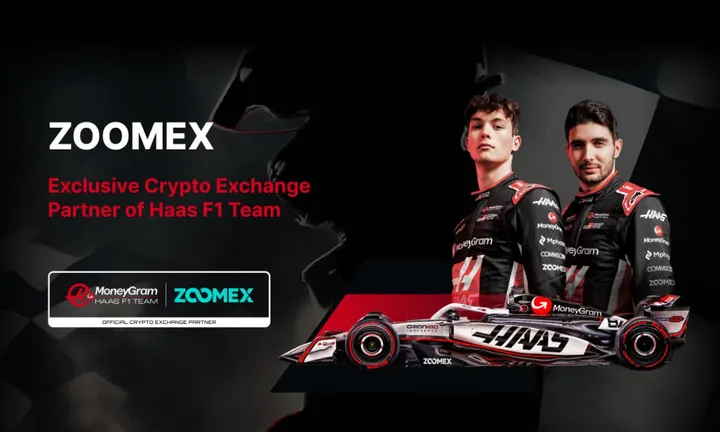 ZOOMEX becomes an Official Partner of MoneyGram Haas F1 Team 7 - Chainwire