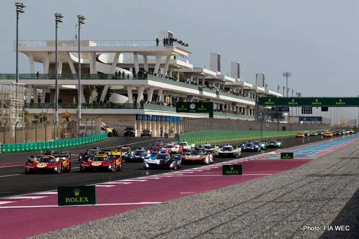qatar wec ferrari 1-2-3 2025