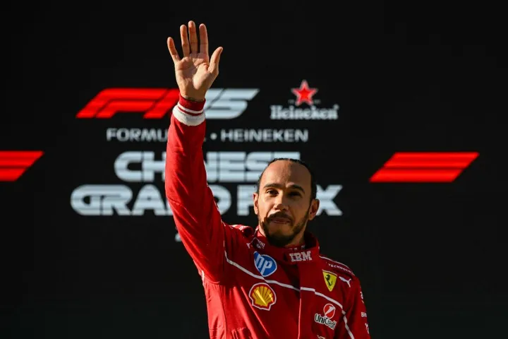 Chinese F1 GP: Hamilton takes stunning first sprint pole in a Ferrari Outside Line: Hamilton vs Verstappen: A Red Flag to a Bull