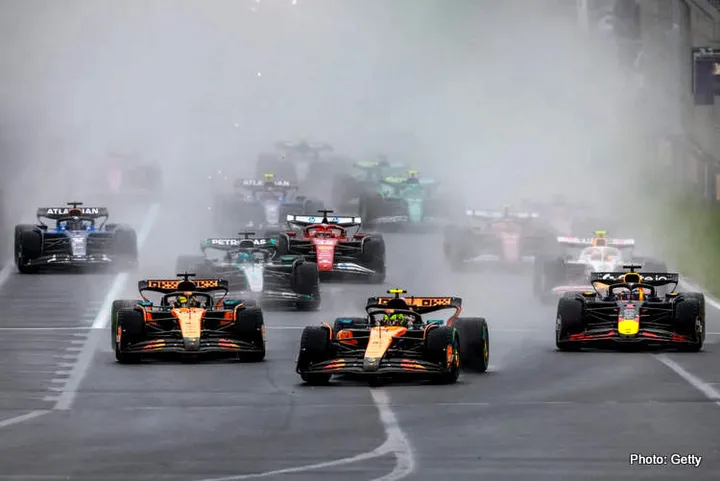 australian grand prix start 2025 f1 new photo start
