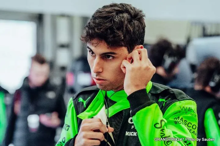 bortoleto bahrain pre season test 2025