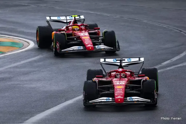 ferrari f1 melbourne hamilton leclerc 1