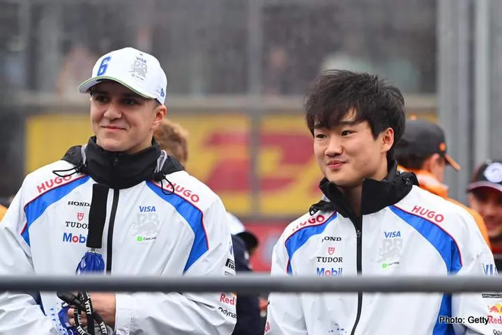 hadjar tsunoda racing bulls f1 mebourne chinese grand prix prevuew