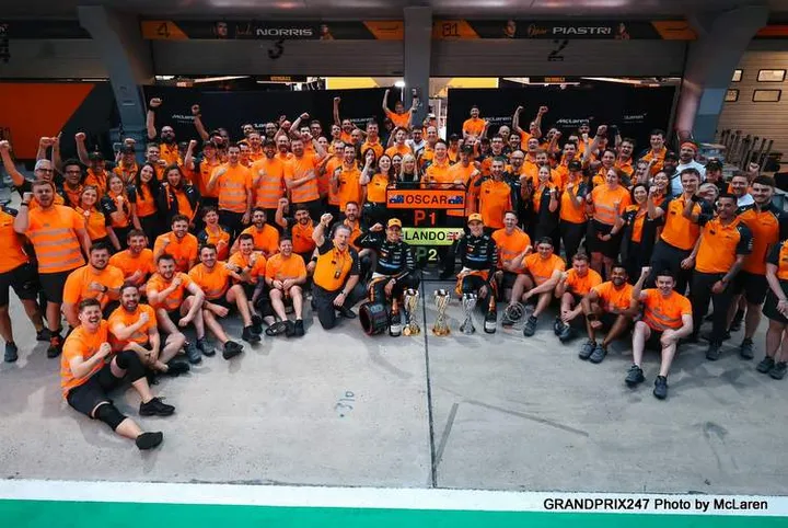 mclaren team china 2025