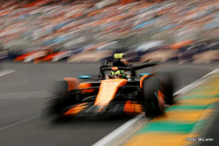 norris mclaren pole australian gp f1