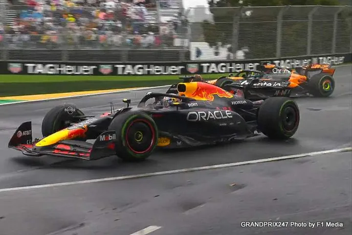 verstappen piastri melbourne 2025