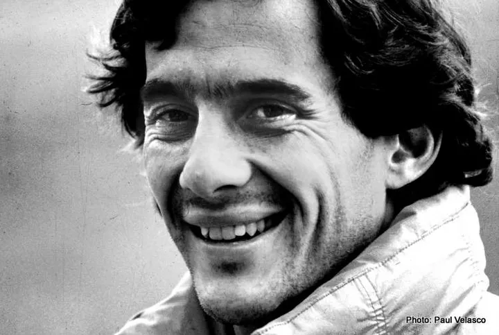Ayrton Senna The Day We Met 1991 Original by Paul Velasco