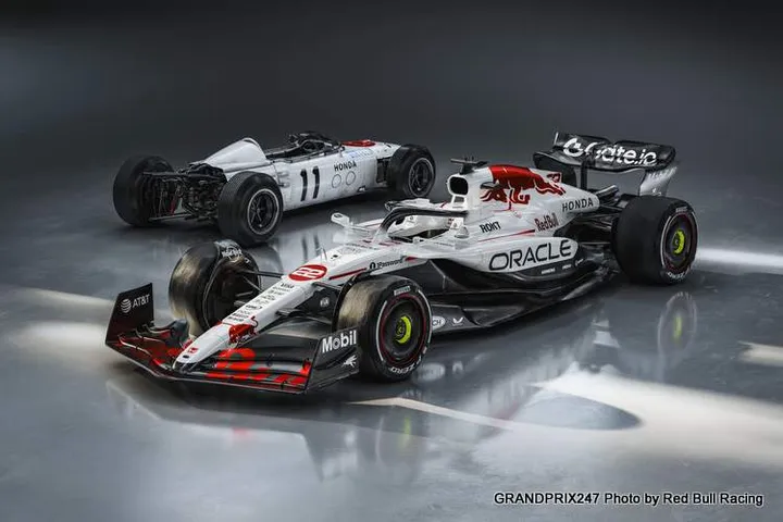 Red Bull celebrate Honda partnership with custom Japanese GP Livery