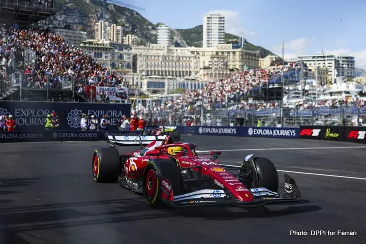 44 HAMILTON Lewis (gbr), Scuderia Ferrari SF-25, action during the Formula 1 Tag Heuer Grand Prix de Monaco, 8th round of the 2025 FIA Formula One World Championship from May 23 to 25, 2025 on the Circuit de Monaco, in Monte-Carlo, Monaco - Photo Antonin Vincent / DPPI