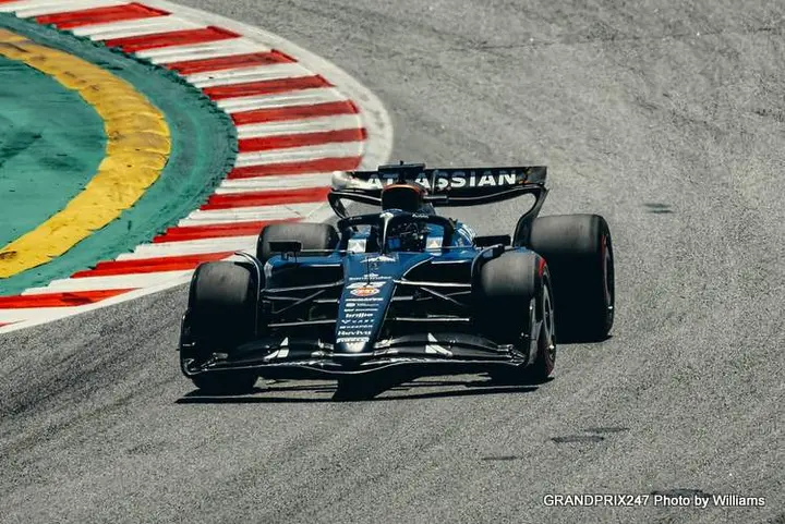 albon barcelona 2025