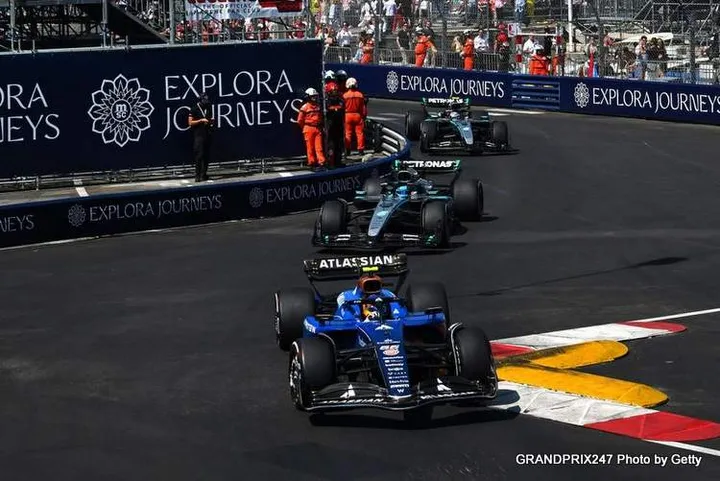 albon russell monaco 2 2025