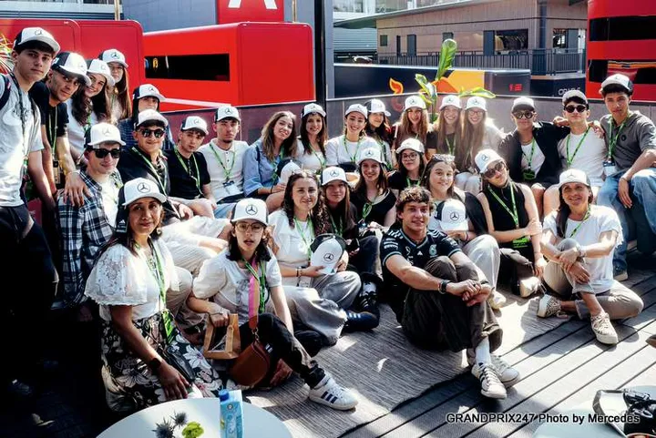 Antonelli arranges Imola track visit for his classmates