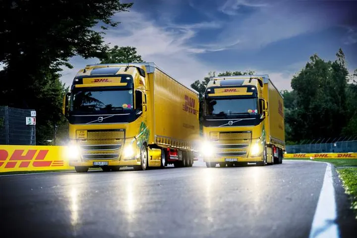 DHL Biofuel Trucks f1