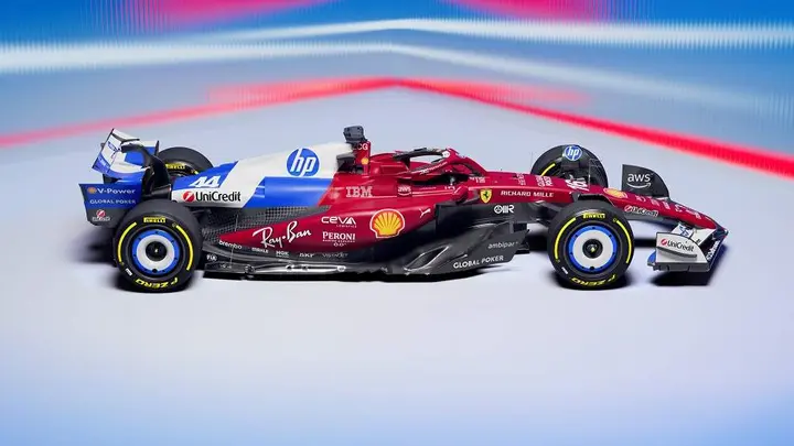 ferrari hp miami livery leclerc hamilton 